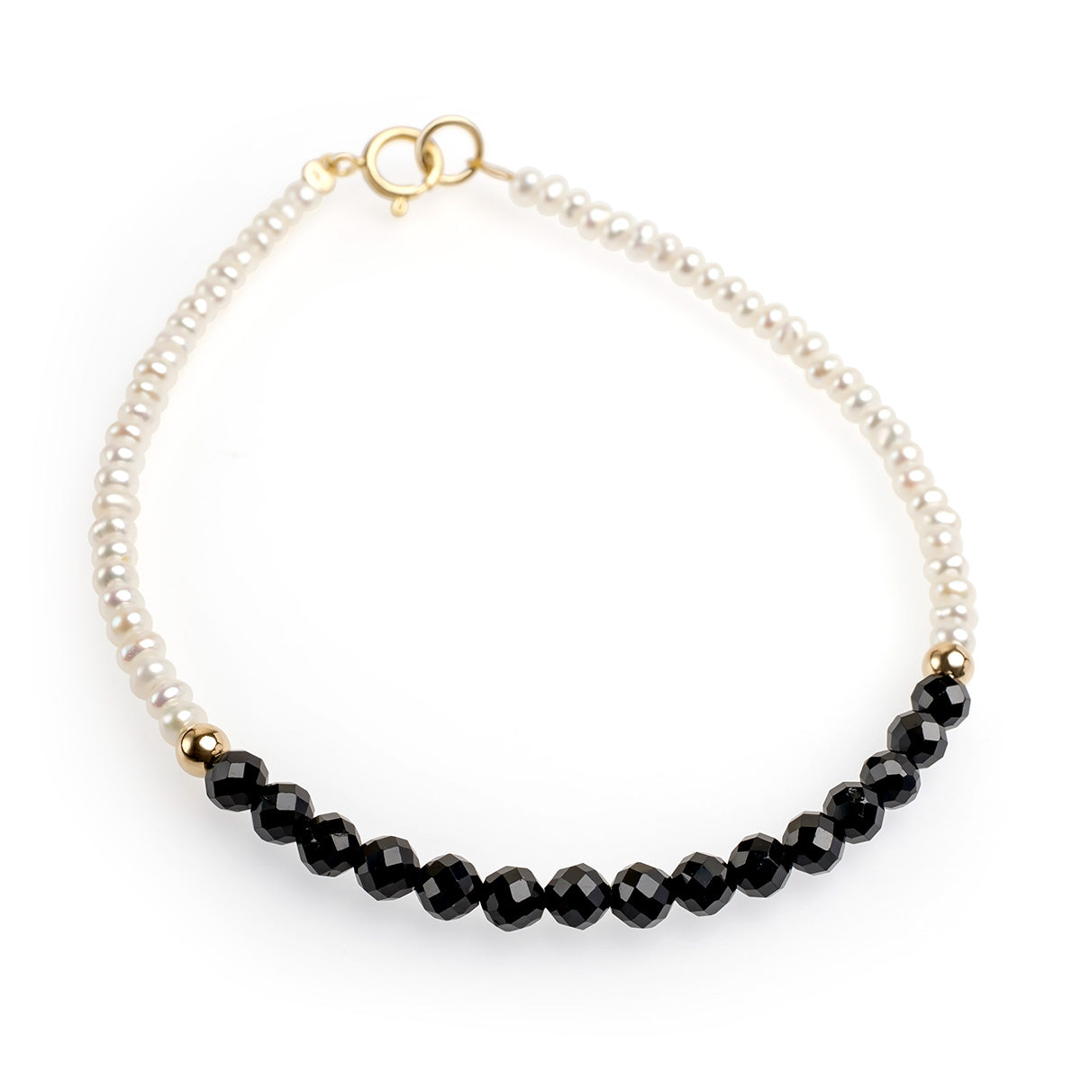 Brăţară perle de cultură 3 mm, lungime 18,5cm