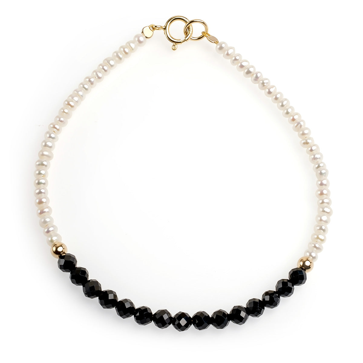 Brăţară perle de cultură 3 mm, lungime 18,5cm