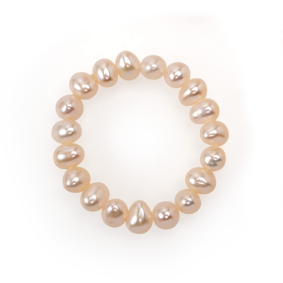 Inel cu perle de cultură albe 3.5-4mm