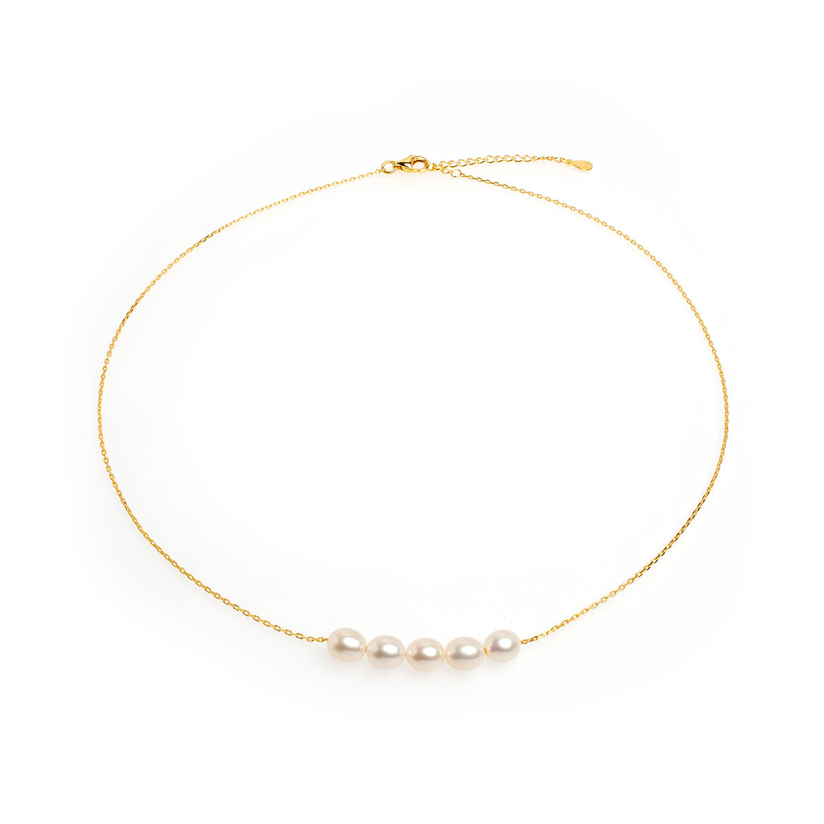 Colier perle de cultură 5.5 – 6 mm, lungime 41cm +4cm
