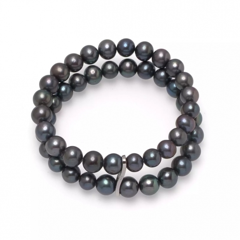 Brățară perle de cultură albe 8-8,5 mm, lungime 18