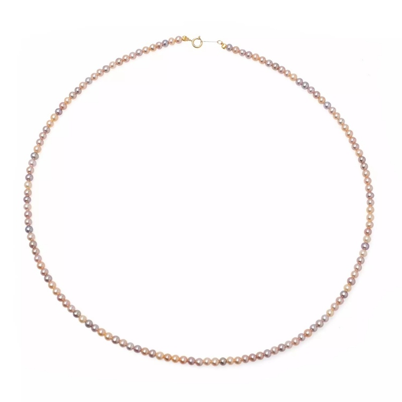 Colier cu perle de cultură mixte 3.5mm, închizătoare aur 18K, lungime 40 cm