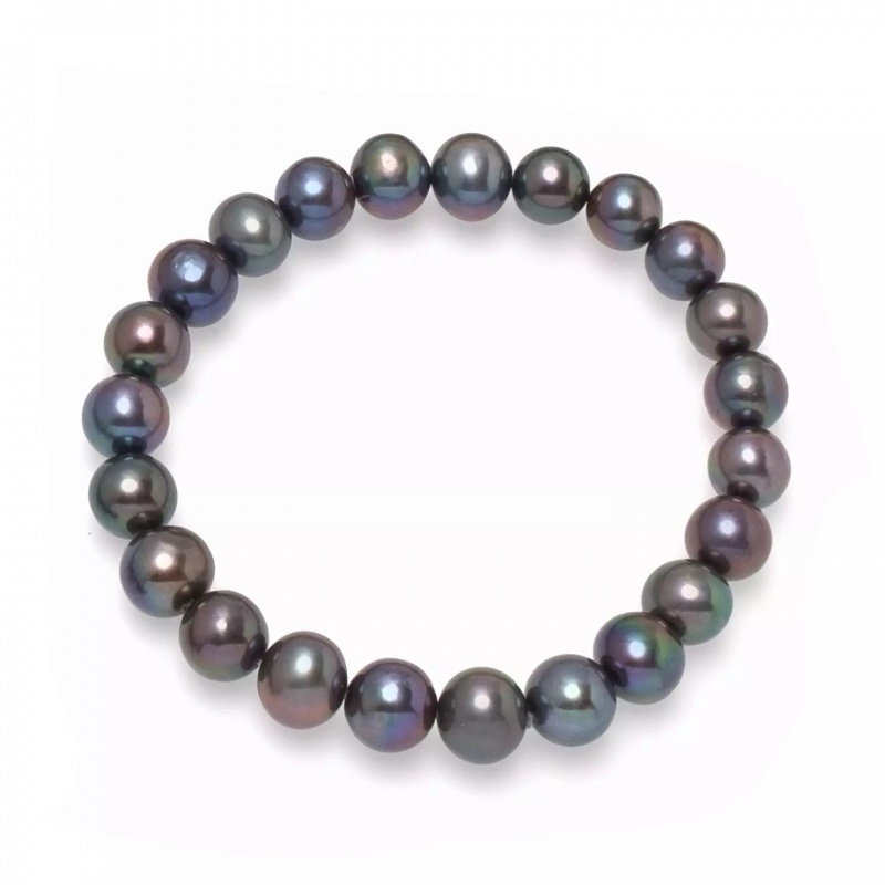 Brățară perle de cultură 8-9 mm, lungime 18 cm